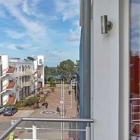 Apartment Residenz Bel Vital In - Wg21 Mit Balkon Und Seitlichem Meerblick Binz