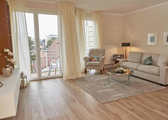 Residenz Bel Vital In - Wg21 Mit Balkon Und Seitlichem Meerblick